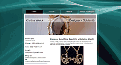 Desktop Screenshot of kristina-weick.com
